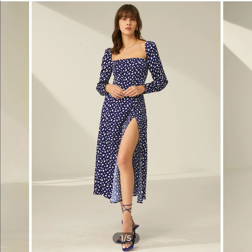 Commense brand, Reformation inspired midi dress